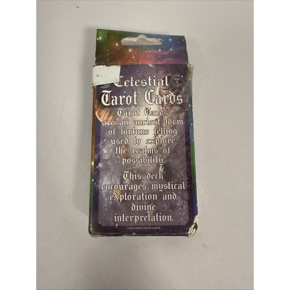 Celestial Tarot Cards Complete 78 Card Deck. 22 Major Arcana 56 Lesser Arcana. - Picture 2 of 6